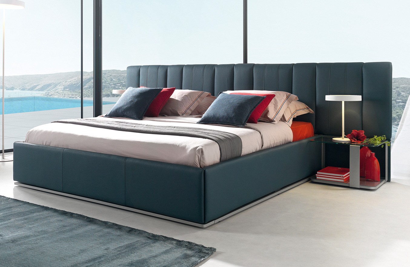 Dream Big On Faux Leather Bed Frame, Singapore