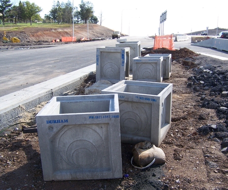 concrete stormwater pits